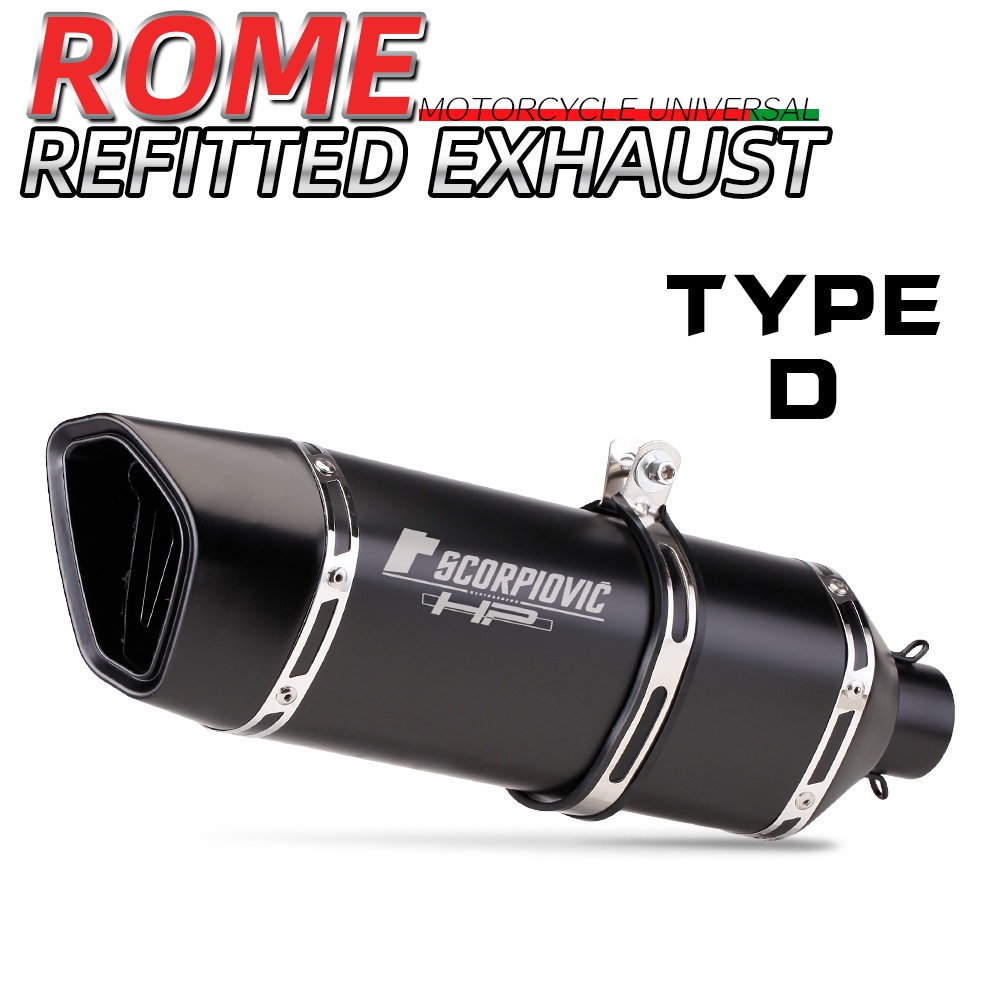 Ống xả phổ thông xe máy 51mm Ống xả SC