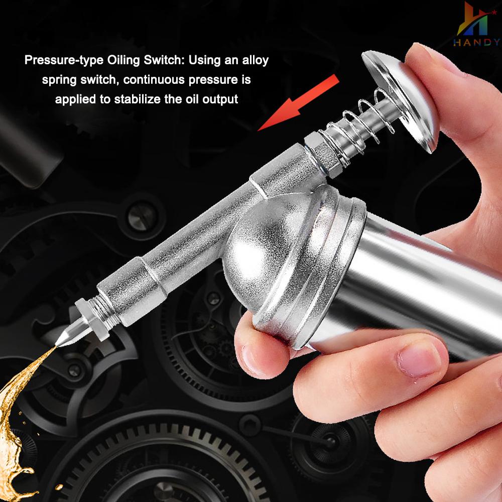 Máy Bơm Mỡ Mini 80CC Cầm Tay Sửa Chữa Bảo Trì Dầu Máy Xúc