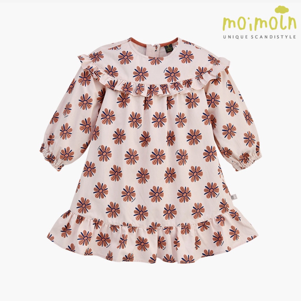 Váy MoiMoin dài tay hồng