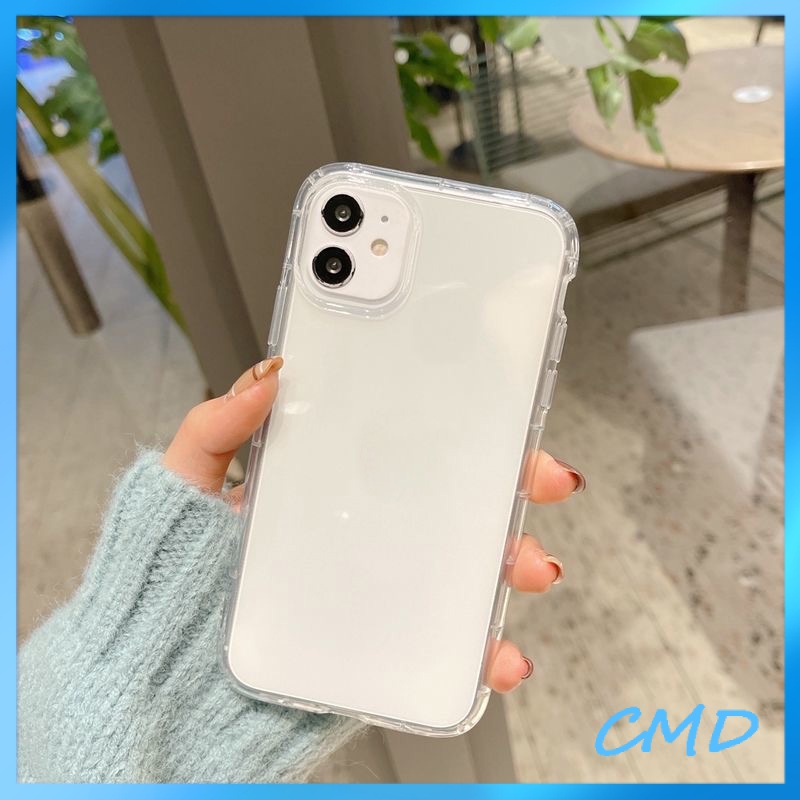 Ốp Điện Thoại Trong Suốt Viền Tròn Cho iPhone 6 / 6plus / 6s / 6splus / 7 / 7plus / 8 / 8plus / x / xs / xr / xsmax / 11 / 12 / 13 / pro / max / pl/-018