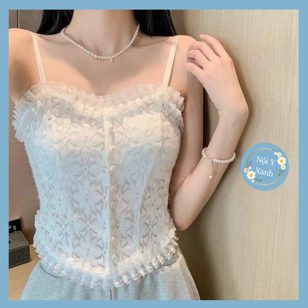 Áo Bra Nữ Ren Hoa 2 Dây Công Chúa Gợi Cảm Tôn Dáng Sexy Quyến Rũ 3029 nội y xanh, chất đẹp, deal tốt