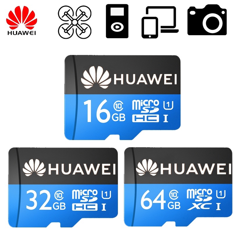 HUAWEI TMThẻ Nhớ Micro SDHC TF UHS-1 Micro SD Class 10 4GB 64GB 256GB 512GB 1TB Tốc Độ Cao