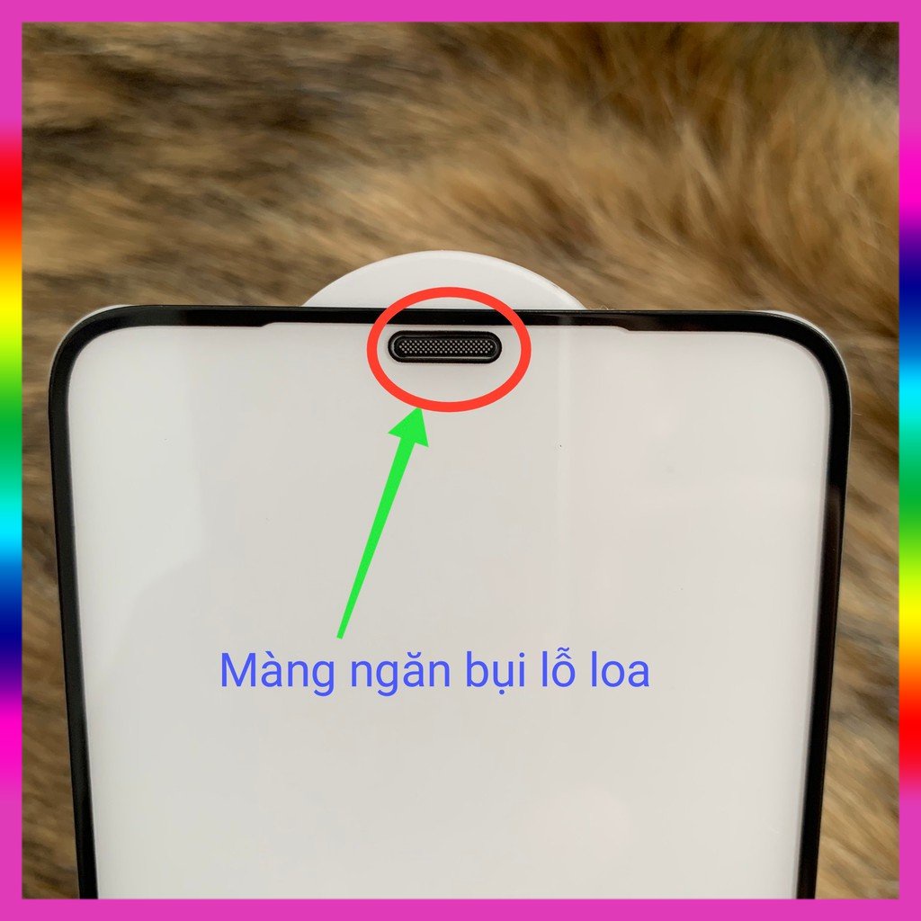 Cường Lực Chống Bụi Màng Loa Cho Iphone