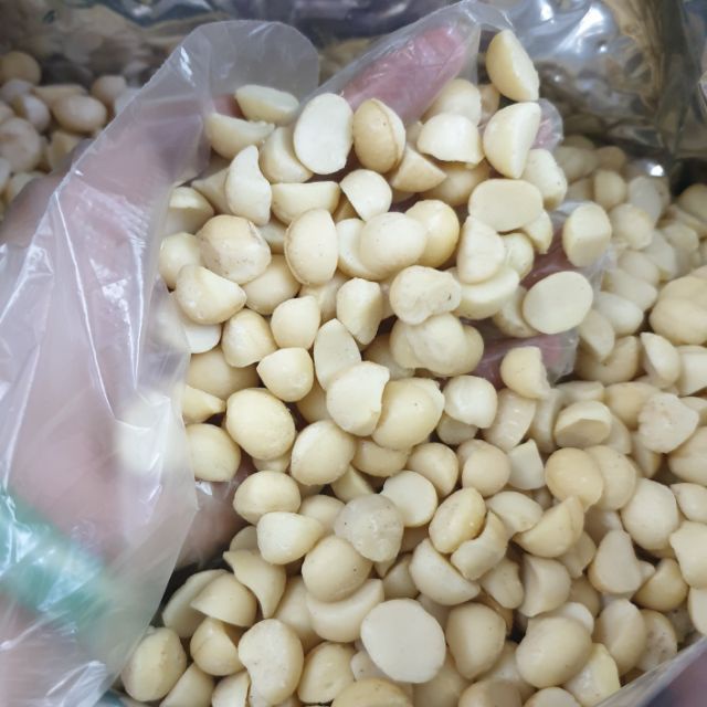 Nhân macca bể Daklak đã sấy chín  500Gr