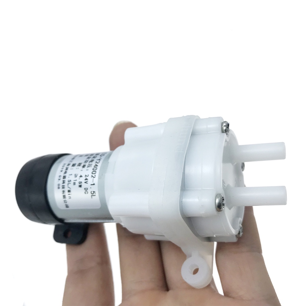 1 Máy Bơm Nước Bể Cá 395 DC 12V-24V 84L / H 90L / H