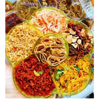 Sét khô lục vị khay bông mai siêu ngon giá sỉ 👍👍