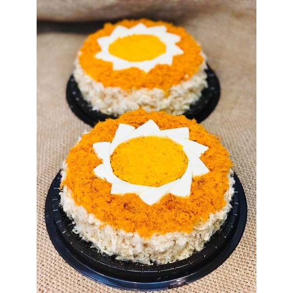 Bánh Bông Lan Trứng muối - Bánh sinh Nhật(đặt Size theo yêu cầu)