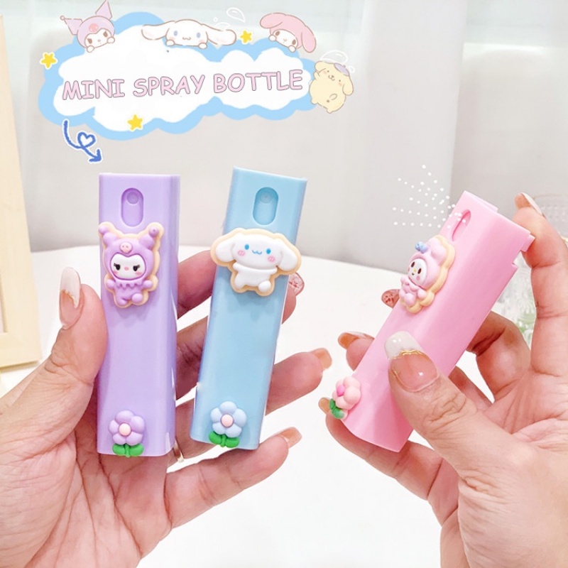 Chai Rỗng Đựng Nước Hoa Dạng Xịt 10Ml In Họa Tiết Hoạt Hình Hello Kitty Kuromi Dễ Thương