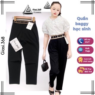 Quần baggy nữ đẹp quần bom dài cho bé chất vải umi 20 - 45kg giasi .368