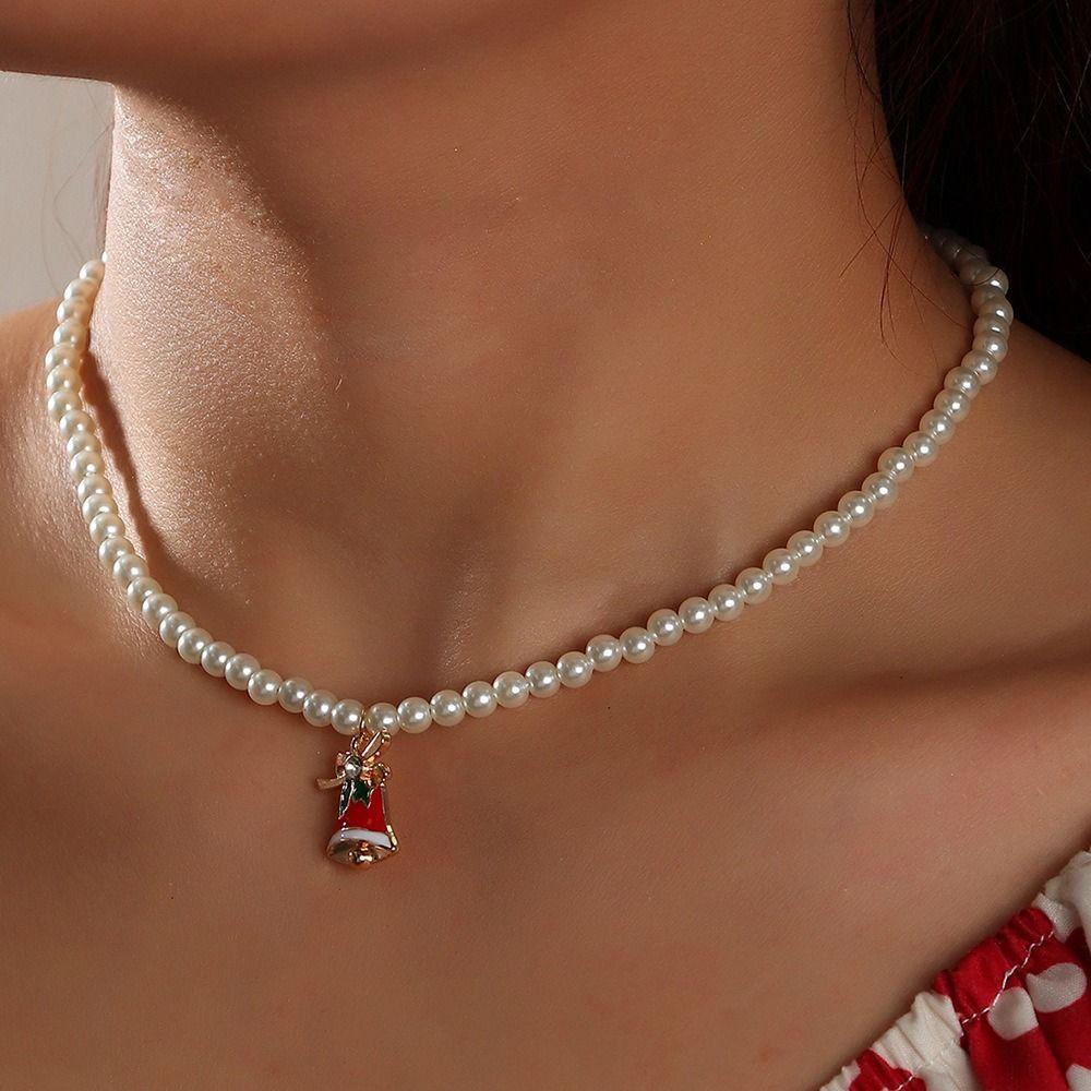 Vòng cổ Hợp Kim Mặt Hình Cây Thông Giáng Sinh Thời Trang Cho Nữ