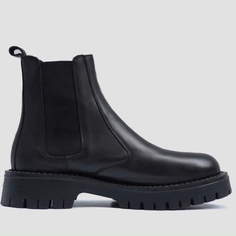 Chunky Boots da sit, Chelsea Boot Chunky đế cao