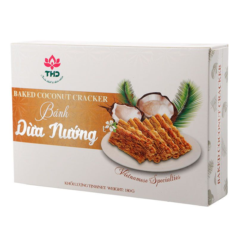 Bánh Dừa Nướng Tâm Hữu Dũng Hộp 180G