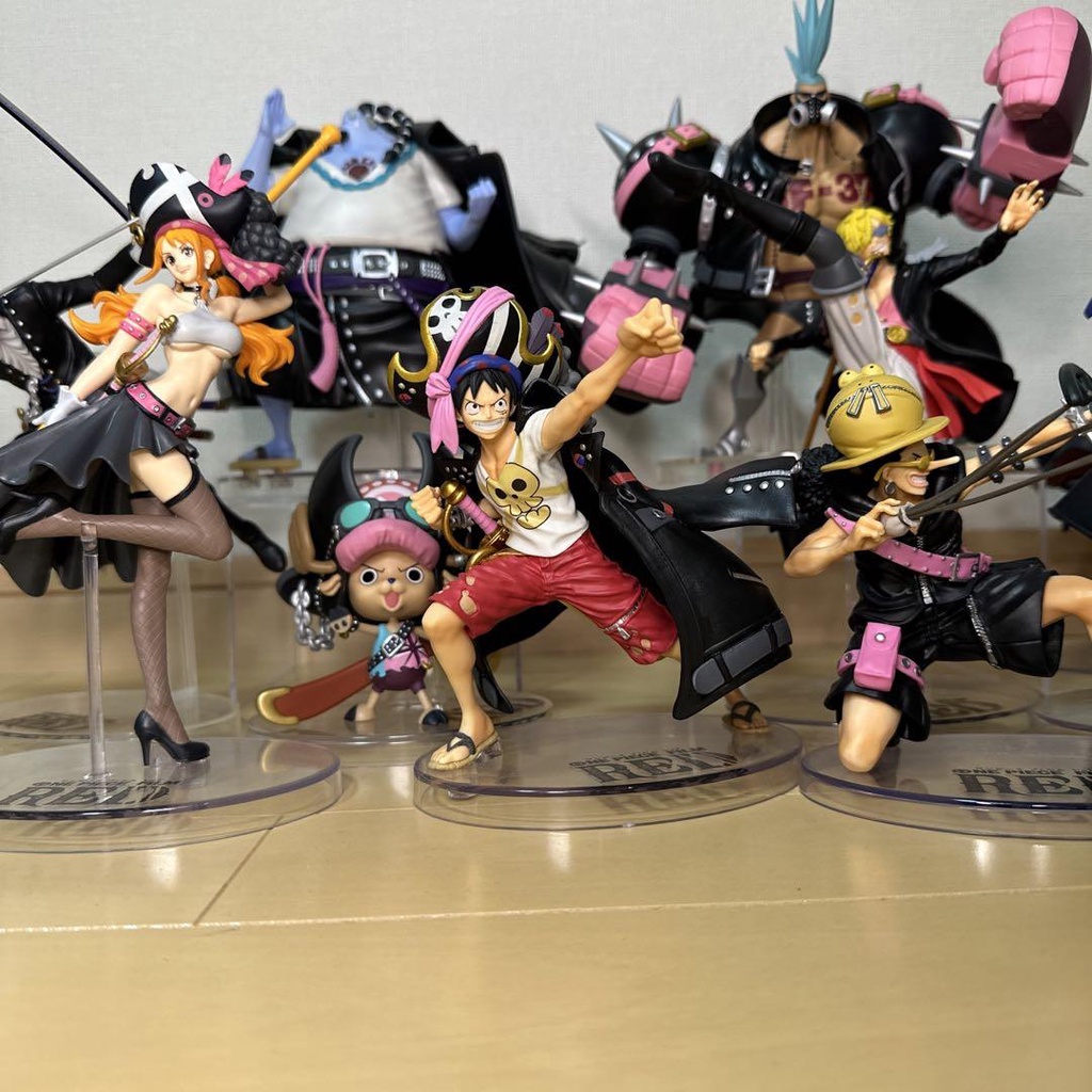 Mô hình One Piece chính hãng - Team Mũ Rơm +  - Film Red - Ichiban Kuji