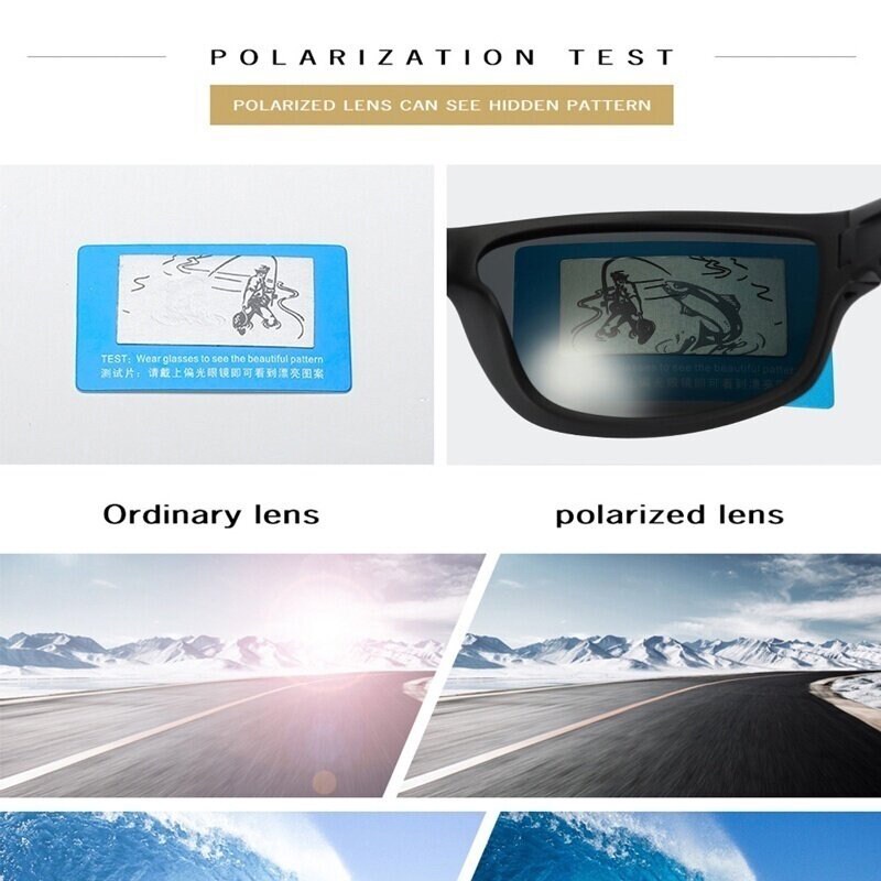 Kính Mát Phân Cực Chống Tia UV400 Thời Trang Cho Nam Nữ