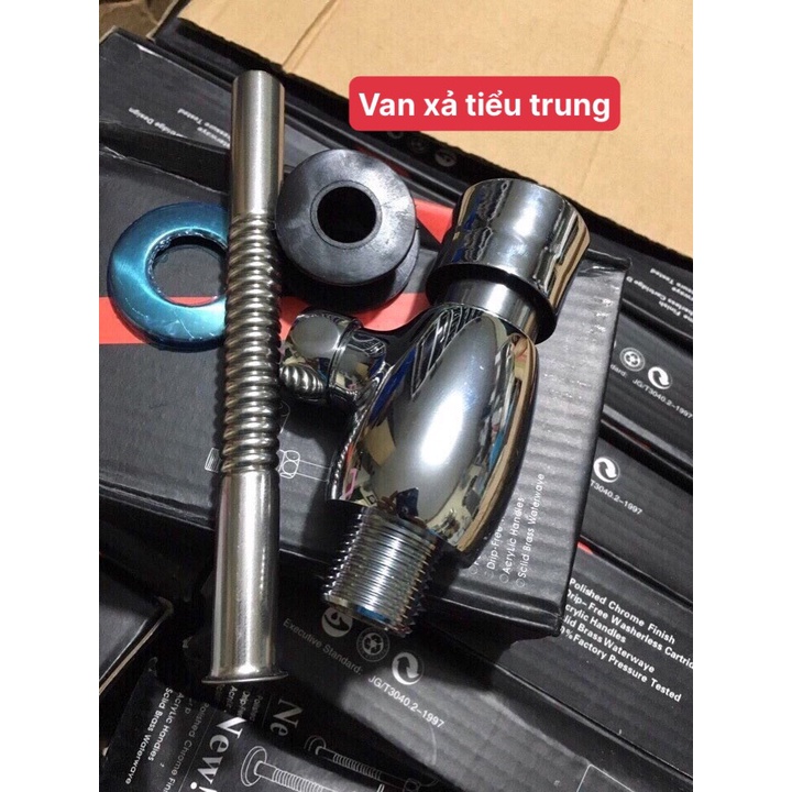 Bộ xả nhấn tiểu nam, bấm tiểu nam, van xả tiểu thau (Xả tiểu trung)