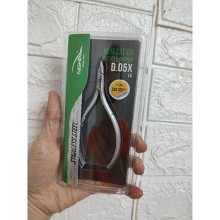 Kềm nghĩa cắt da inox d05x mũi 14, kìm nghĩa nhặt da d05x mũi 14, kìm nghĩa d05x