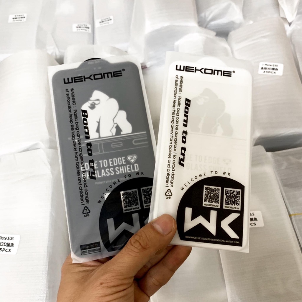 Cường lực kingkong iphone 7 8lus Xsmax 11 11pro 11promax 12 12pro 12 promax 13 13 pro 13 promax 14 14pro WK ful màn hình