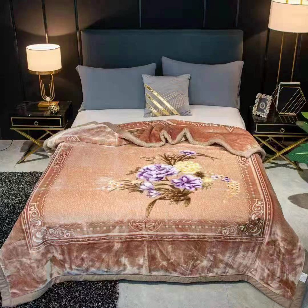 Chăn lông tuyết nhung cao cấp loại 3kg siêu mềm siêu ấm