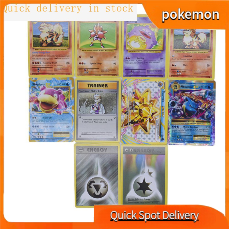 ✨✨Bộ Thẻ Bài Pokemon Phát Sáng Đẹp Mắt Cho Bé