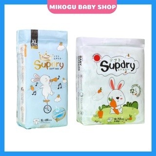 Bỉm supdry 💝freeship💝 supdry nội địa trung cao cấp mềm mỏng siêu thấm - tã supdry quần đủ size m64/l58/xl52/xxl50
