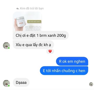 BỘT RỬA MẶT SÉT XANH ( SẢN PHẨM HANDMADE )