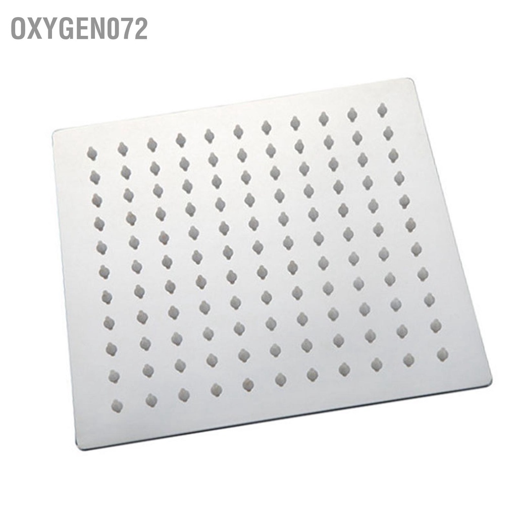 [HÀNG BỀN ĐẸP] sen cây tắm Nóng Lạnh inox 304 mờ kiểu vuông đúc dày chắc chắn Siêu Mỏng Nước Lớn Áp Lực Cao Lượng Mưa-Oxygen072