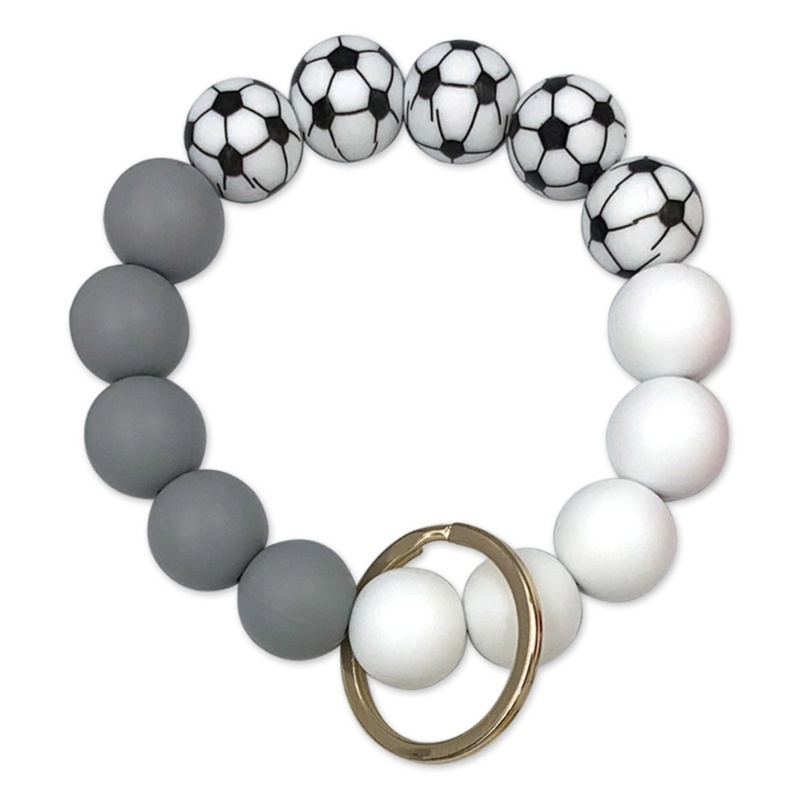 Vòng Tay Chuỗi Hạt Bằng Silicone Siêu Co Giãn Cho Nam Và Nữ