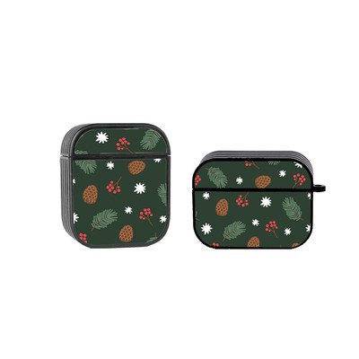 Vỏ bảo vệ hộp sạc tai nghe AirPods in họa tiết Giáng Sinh Unique Case AP012