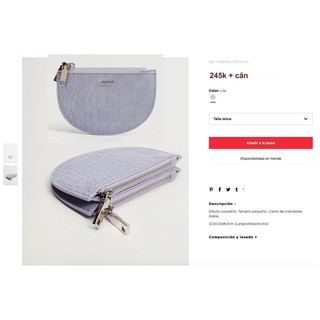 Ví Mango nữ hàng hiệu vợt sale
