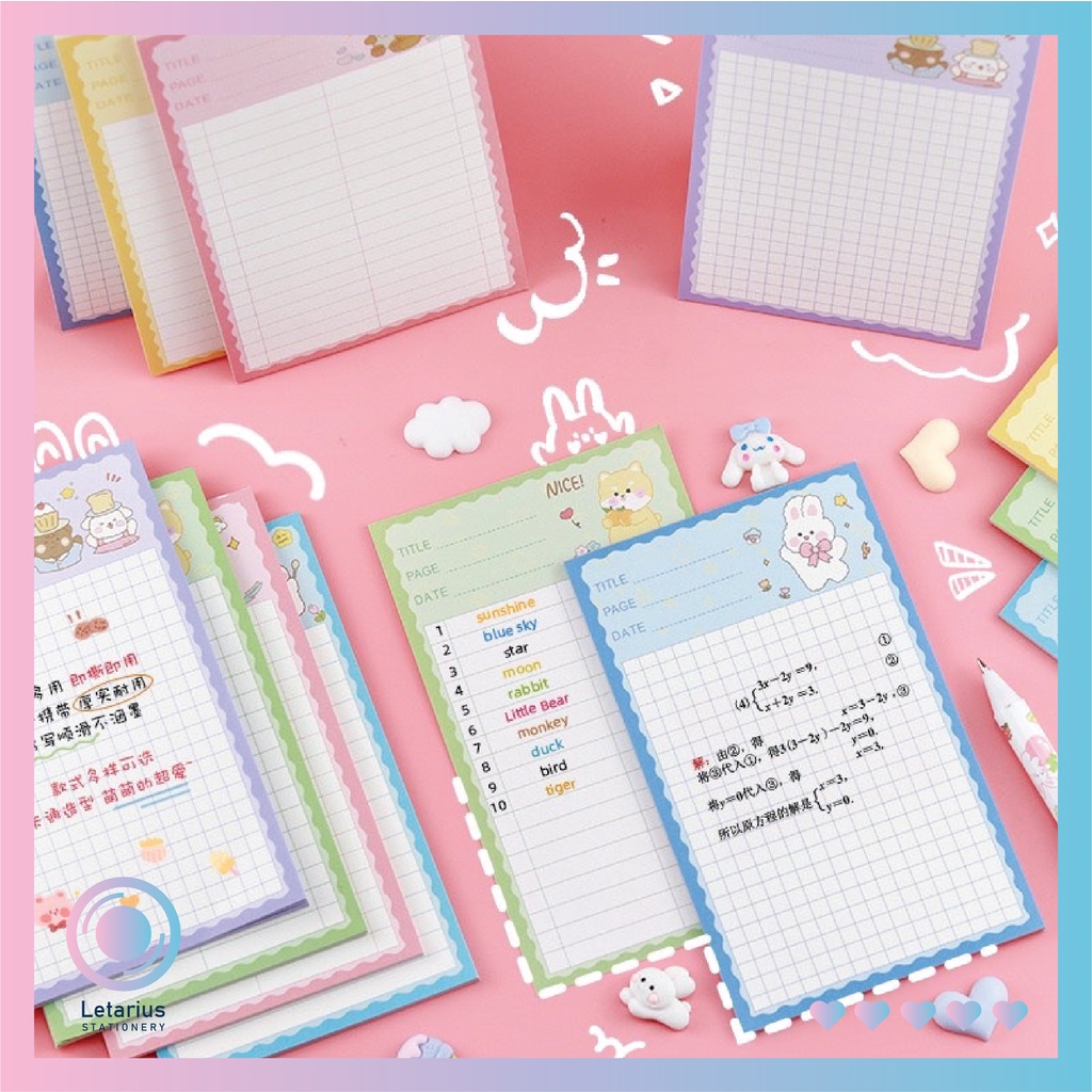TẬP GIẤY NOTE PLAN TO
