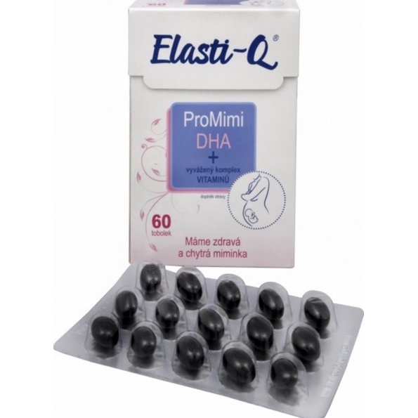 Vitamin tổng hợp và D.H.A không chứa sắt từ Séc (Hộp 60 Viên )