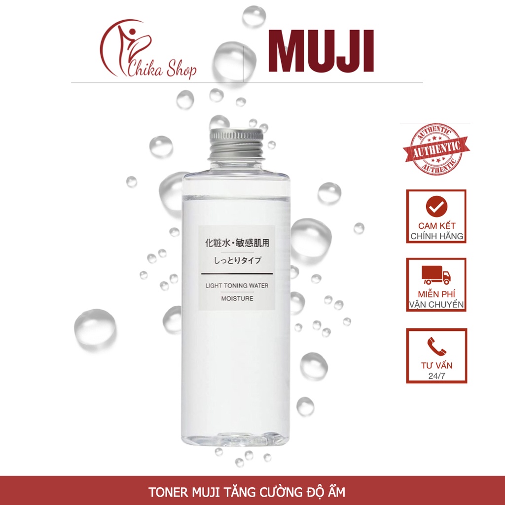 MUJI Nước hoa hồng trắng da và dưỡng ẩm 200ml