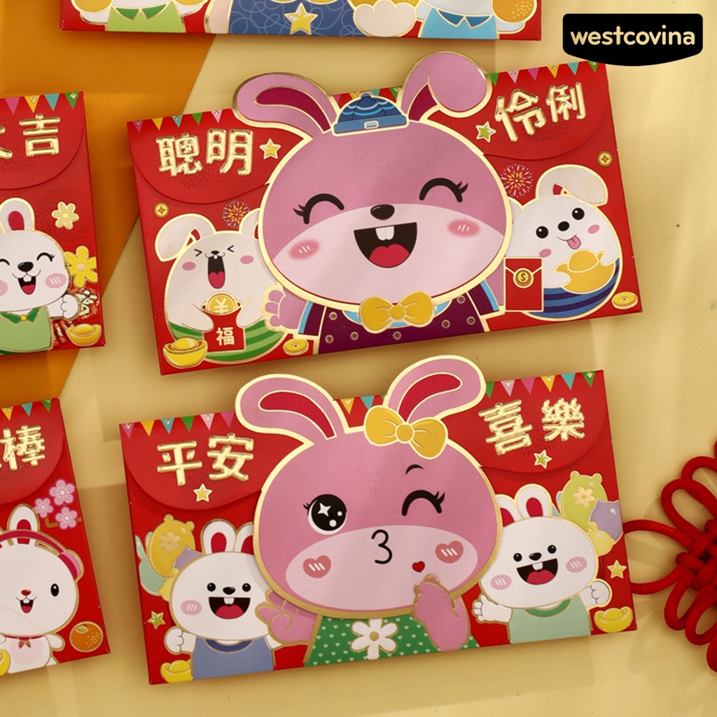 [Hot]☃Set 6 Con Dấu In Họa Tiết Hoạt Hình Phong Cách Trung Quốc