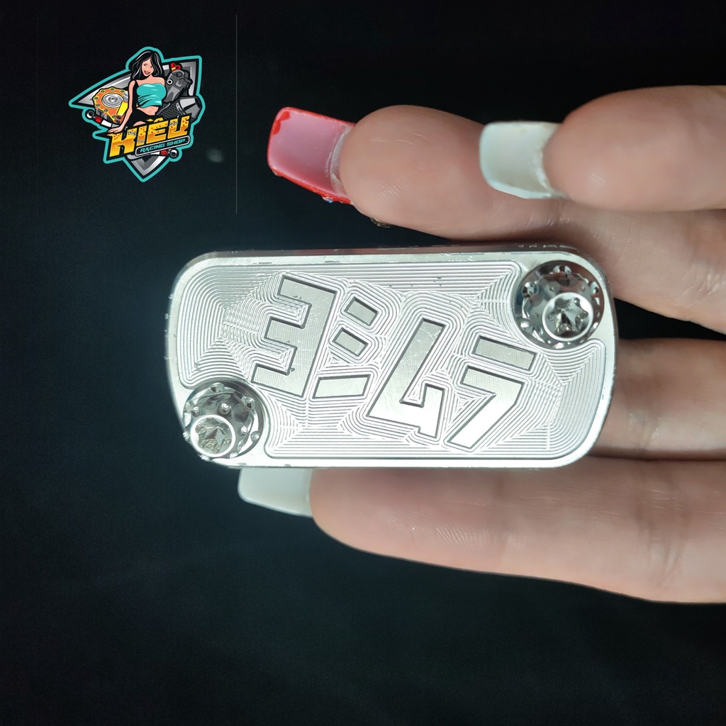 Nắp Dầu Inox304 Tặng Kèm Ốc Salaya Gắn Cho Mọi Loại Xe Yamaha - Honda