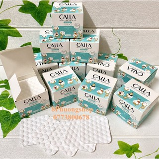 Combo 2 hộp Bông Tẩy Trang Calla 30 Miếng/ Hộp Hạt Massage chính hãng Bông Bạch Tuyết