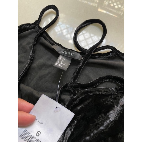 Áo 2 dây nhung vnxk