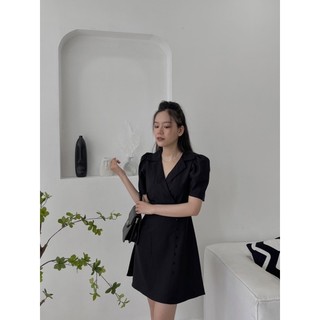 KT97 - ĐẦM VEST NÚT BỌC THÂN