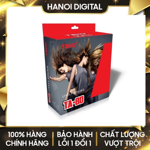 Tai nghe chụp tai  game 2 jack TAKO TA-80
