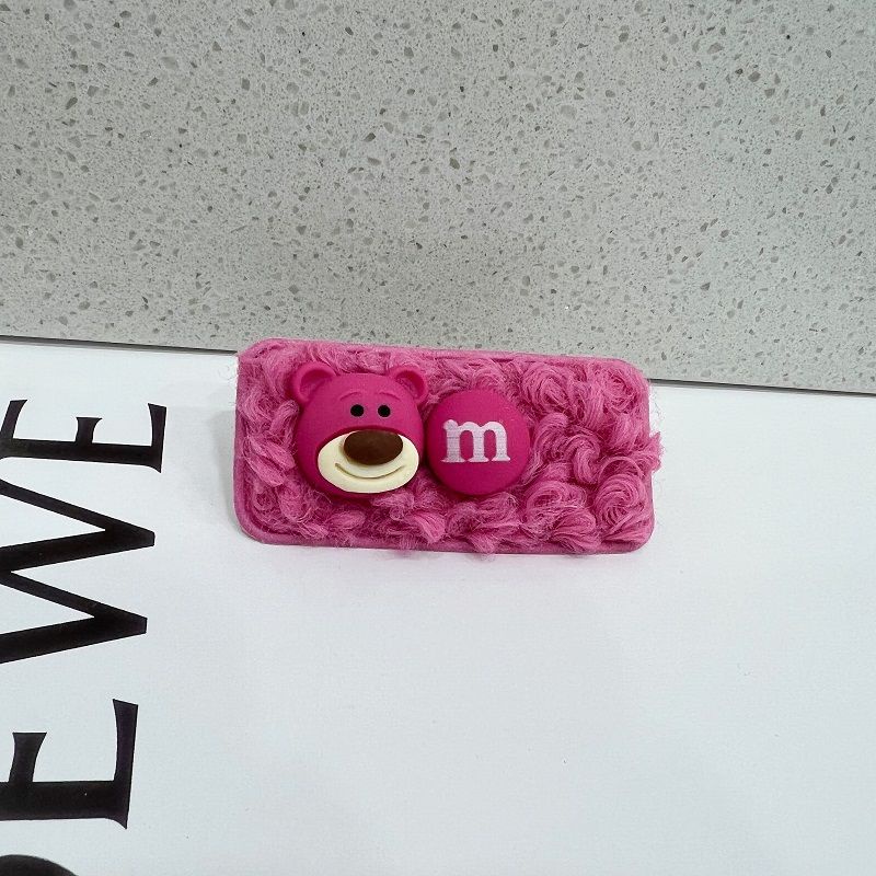 Bộ Dây Buộc Tóc / Kẹp tóc hỗ trợ rửa mặt Rửa Mặt Cỡ Lớn Hình Gấu / Dâu Tây Hoạt Hình Dễ Thương BI67