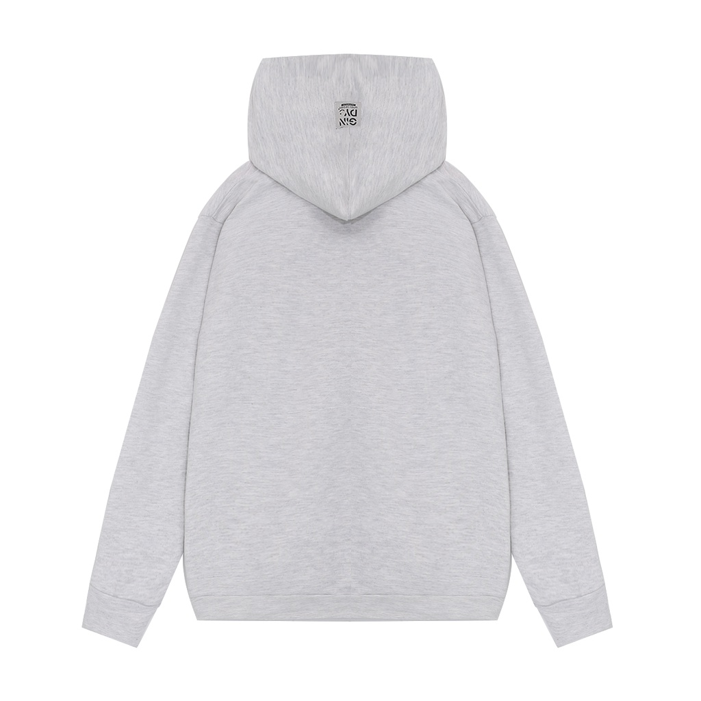 Áo hoodie GINDY trơn chất nỉ da cá form rộng unisex sweater dài tay có mũ basic nam nữ thời trang thu đông A082