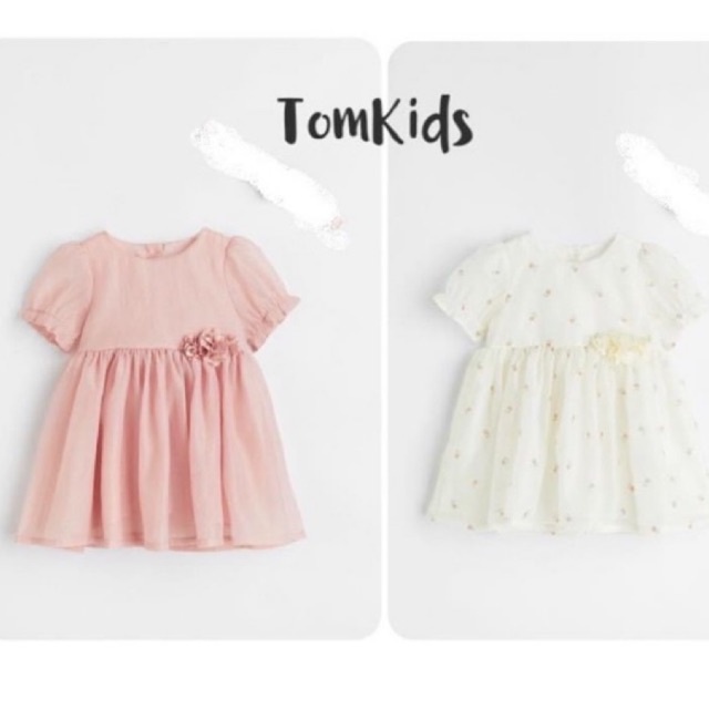 Đầm váy H.M siêu đẹp cho bé, mặc lễ, tết, tiệc 4/6m-2/3y
