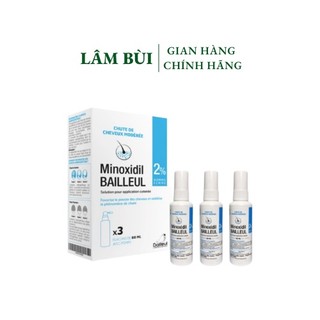 [SẴN] Xịt Mọc Tóc MINOXIDIL BAILLEUL 2% va 5% Nhập Khẩu Pháp