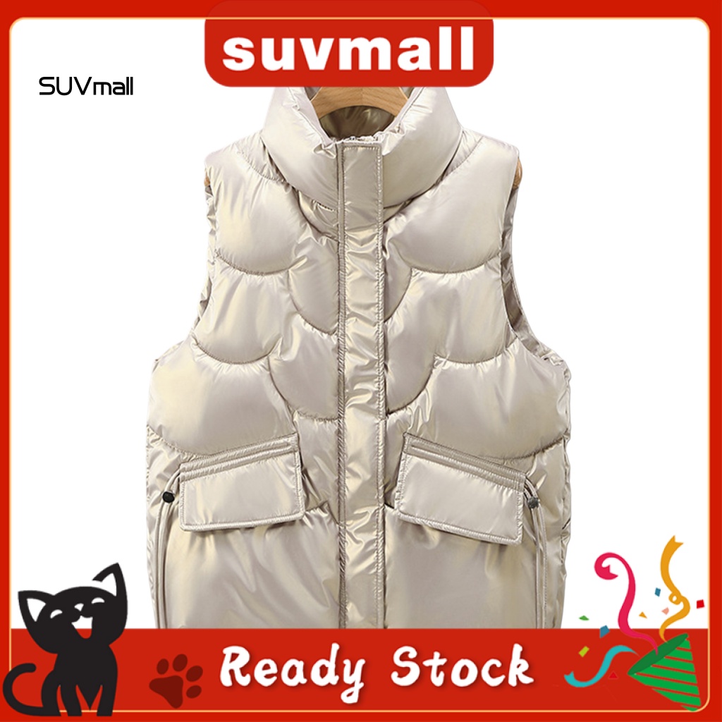 Áo Vest Nữ Mùa Đông Có Túi