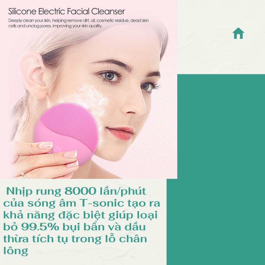 Máy rửa mặt làm sạch sâu và massage chống lão hoá FOREVER LUNA MINI 2 | Hathor Beauty