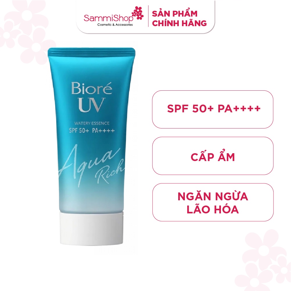 Biore UV Aqua Rich Watery Essence SPF50+/PA++++ 50g - bao bì kiểu mới