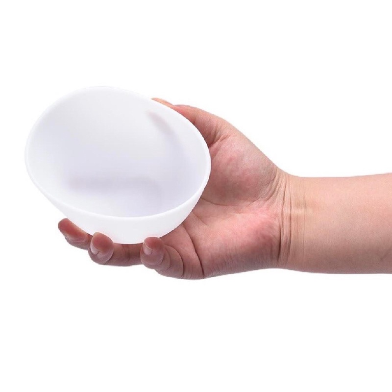 Chén dẻo silicon 459847 dùng để pha mặt nạ, nấu sáp wax lông…