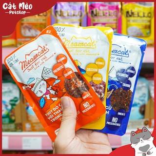 [Pate Meowcat] Pate Cho Mèo Gói 70g Nhiều Vị