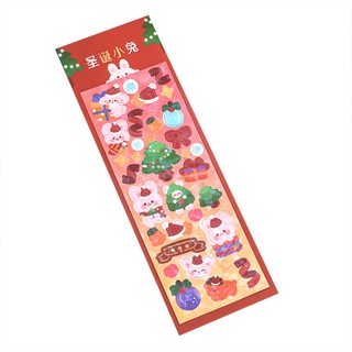 1 Miếng Dán Trang Trí Giáng Sinh Dễ Thương DIY