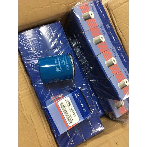 Lọc dầu, lọc nhớt xe Huyndai i10, Kia Morning,Accent mã sản phẩm 26300-02751