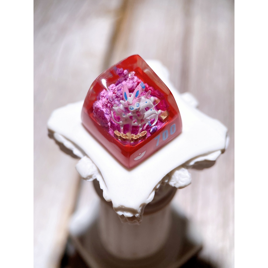 Sylveon Keycap resin pokemon - nút bàn phím cơ - artisan